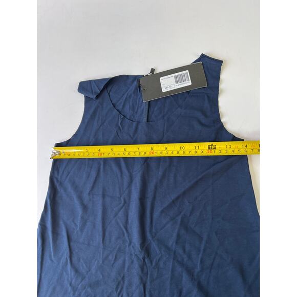 Designer RUTI Navy Nola Long Basic Tank Size 8 (Ruti Size 2) NWT - Picture 15 of 16